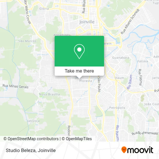 Studio Beleza map