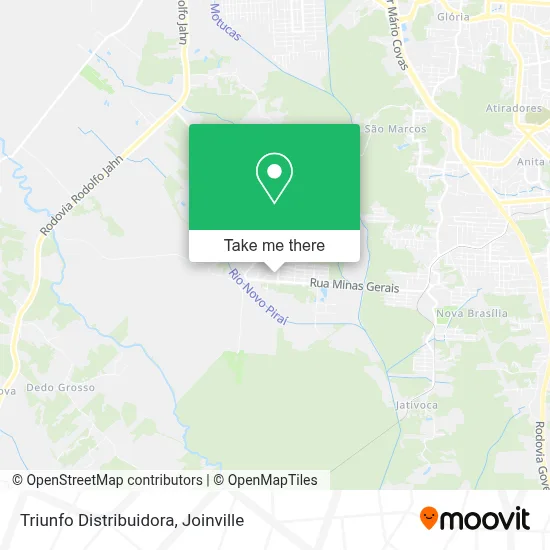 Triunfo Distribuidora map