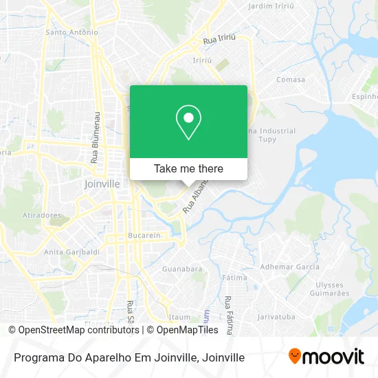 Programa Do Aparelho Em Joinville map