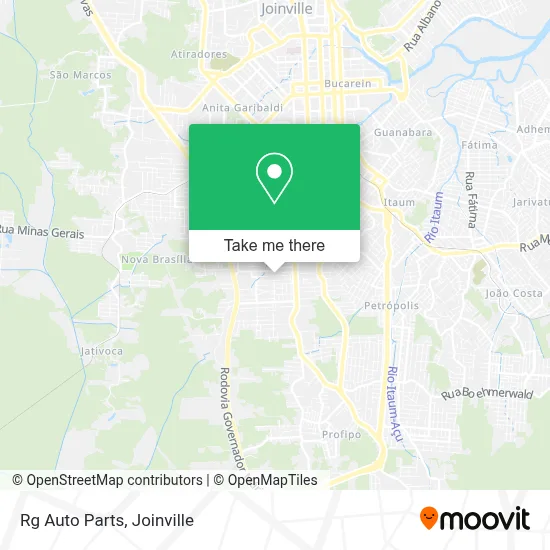 Rg Auto Parts map