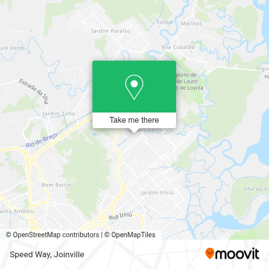 Speed Way map