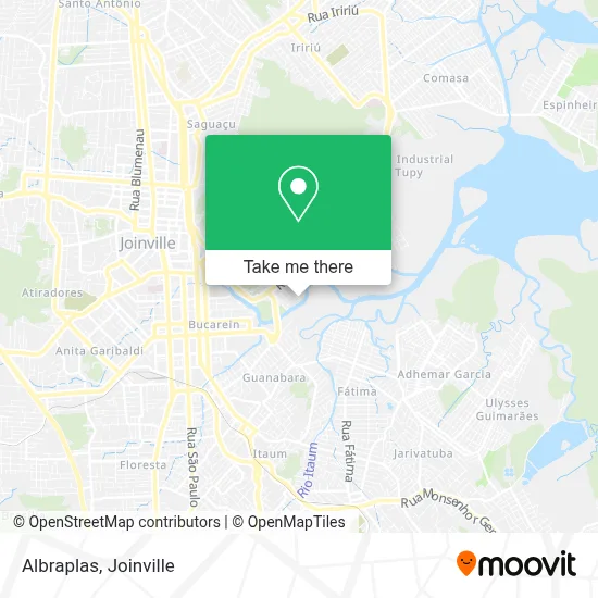 Albraplas map