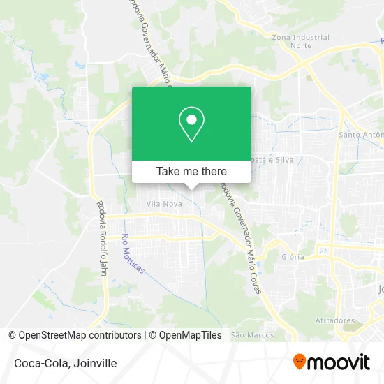 Coca-Cola map