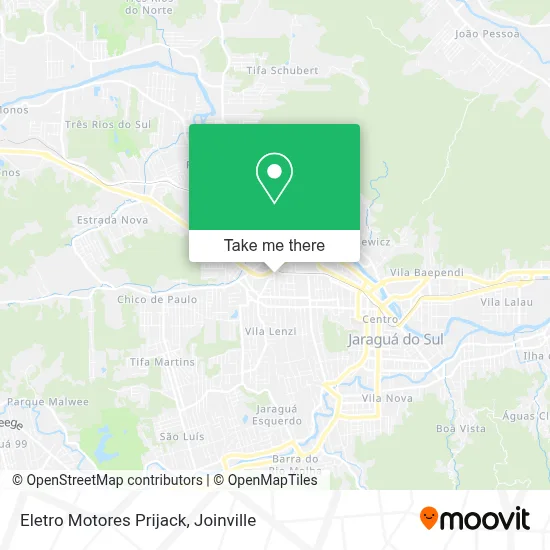 Eletro Motores Prijack map