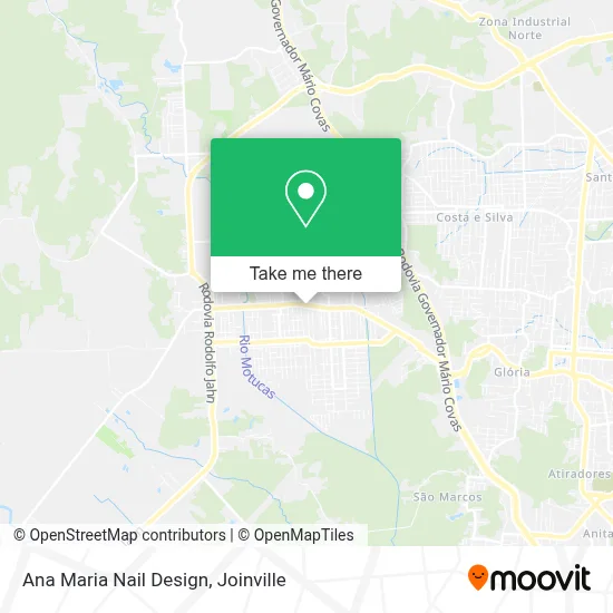 Ana Maria Nail Design map