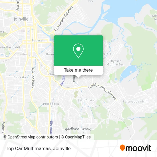 Top Car Multimarcas map