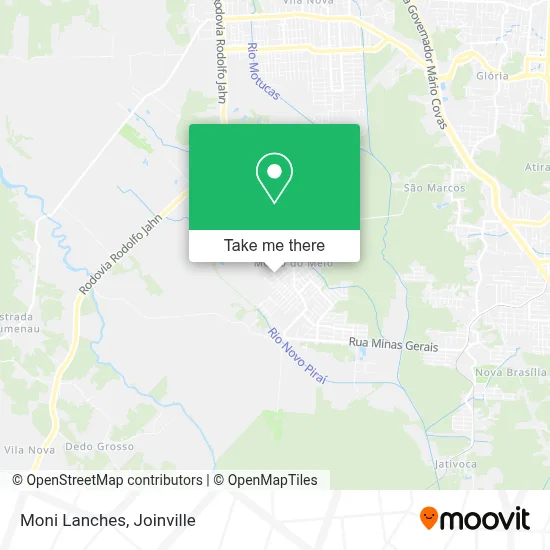 Moni Lanches map