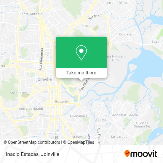 Inacio Estacas map