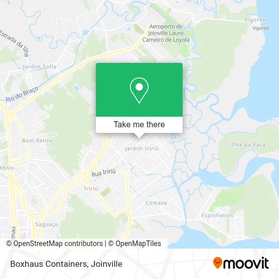 Boxhaus Containers map