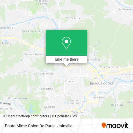 Posto Mime Chico De Paula map