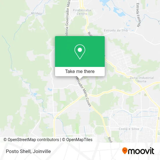 Posto Shell map
