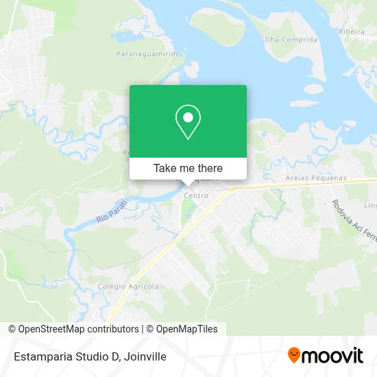 Estamparia Studio D map