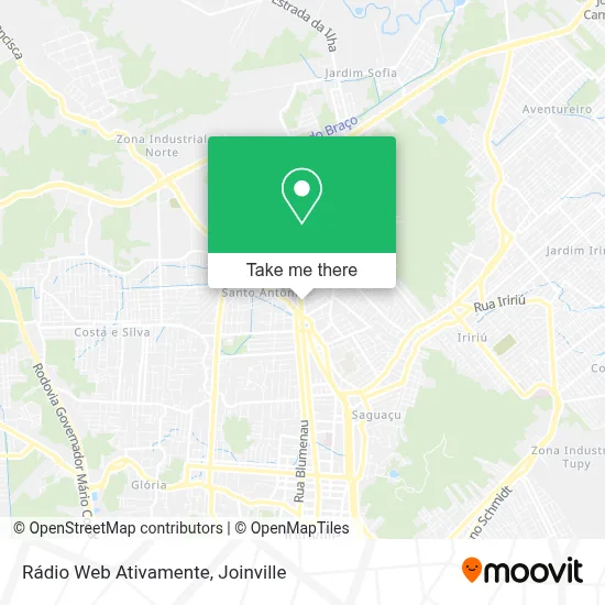 Rádio Web Ativamente map