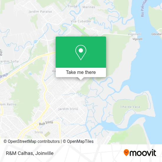 R&M Calhas map