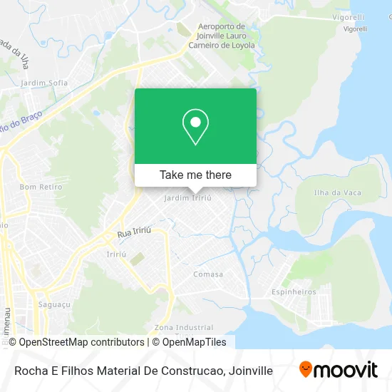 Rocha E Filhos Material De Construcao map