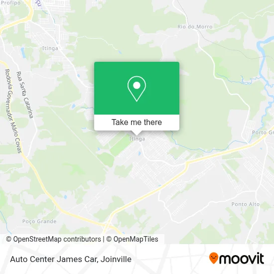 Auto Center James Car map