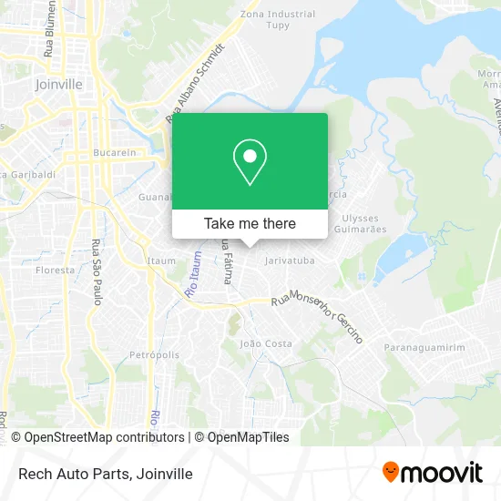 Rech Auto Parts map