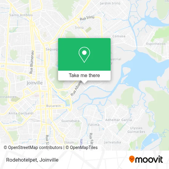Rodehotelpet map