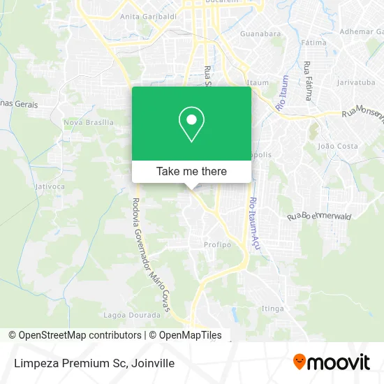 Limpeza Premium Sc map