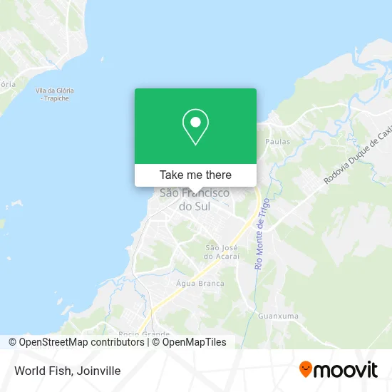 World Fish map