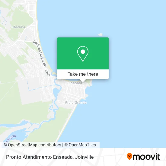 Pronto Atendimento Enseada map