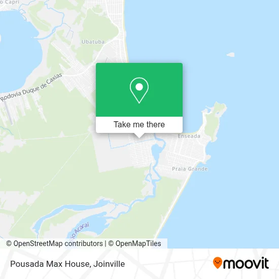 Pousada Max House map