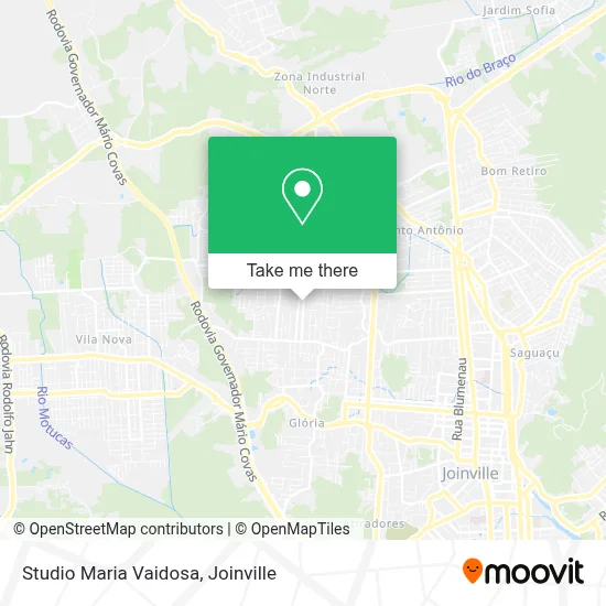 Studio Maria Vaidosa map