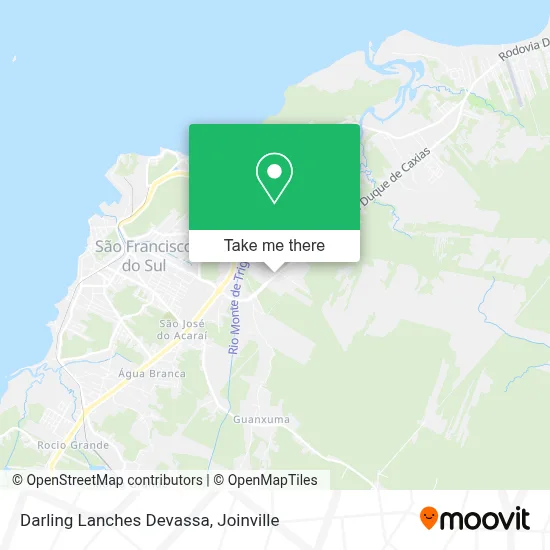 Darling Lanches Devassa map