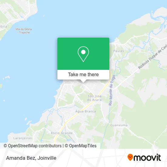 Amanda Bez map