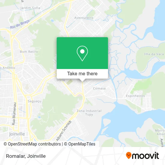 Romalar map