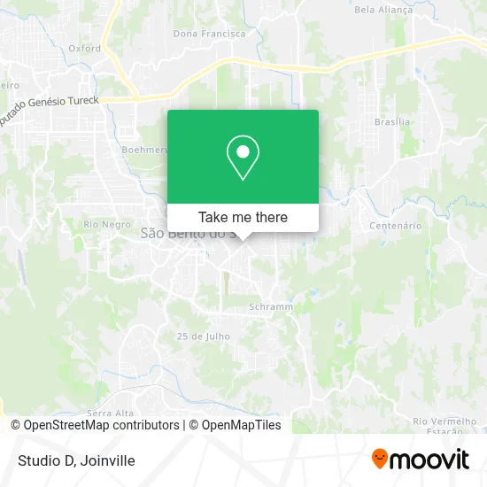 Studio D map