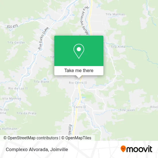 Complexo Alvorada map
