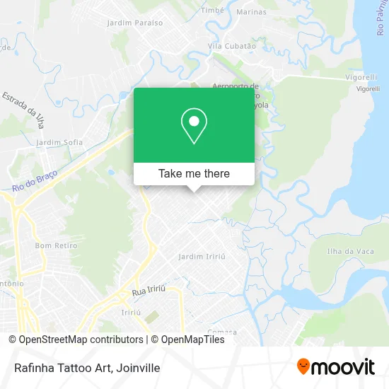 Rafinha Tattoo Art map