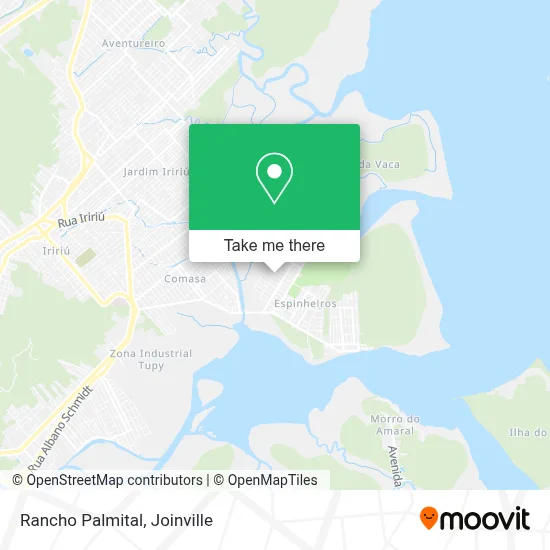 Rancho Palmital map