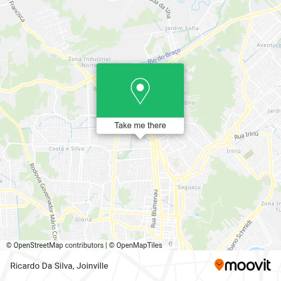 Ricardo Da Silva map