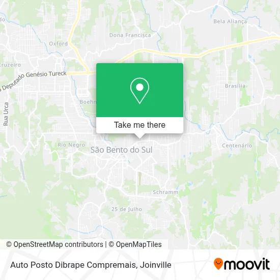 Auto Posto Dibrape Compremais map