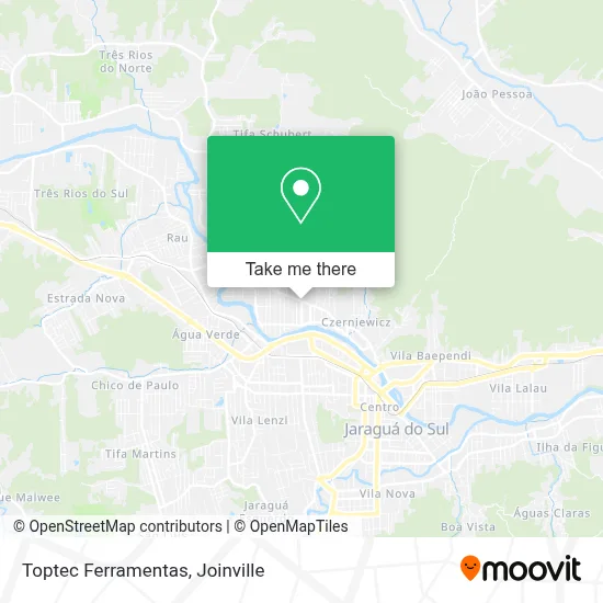 Toptec Ferramentas map