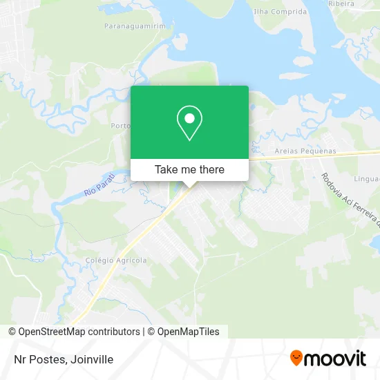 Nr Postes map