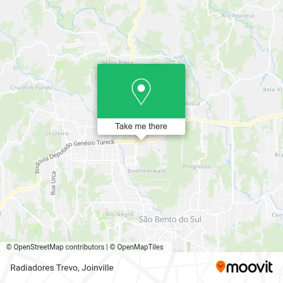 Radiadores Trevo map