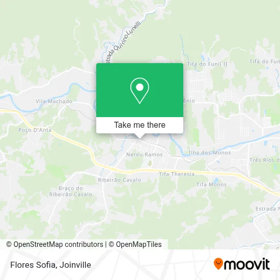 Flores Sofia map