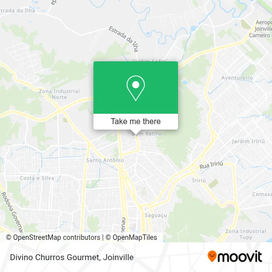 Divino Churros Gourmet map