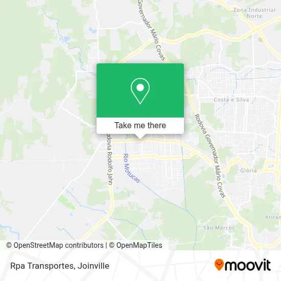 Rpa Transportes map