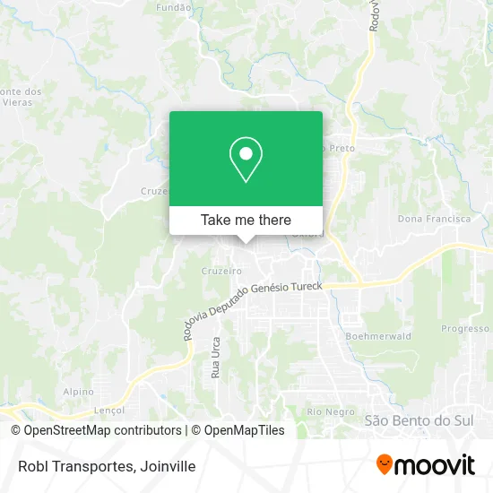 Robl Transportes map