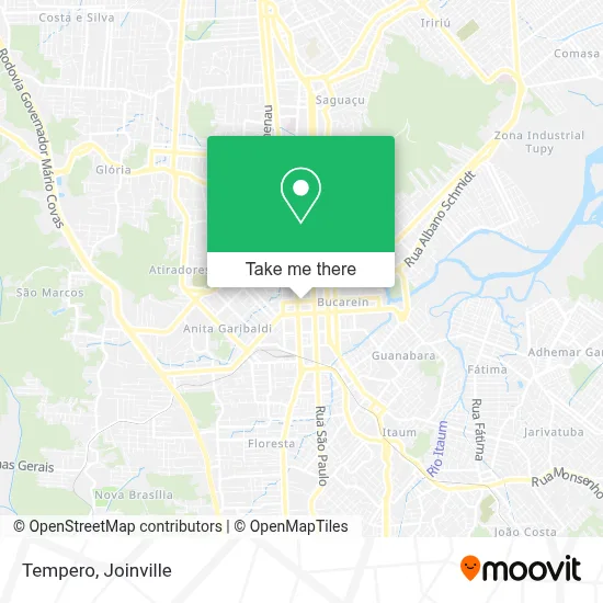 Tempero map
