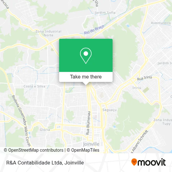 R&A Contabilidade Ltda map
