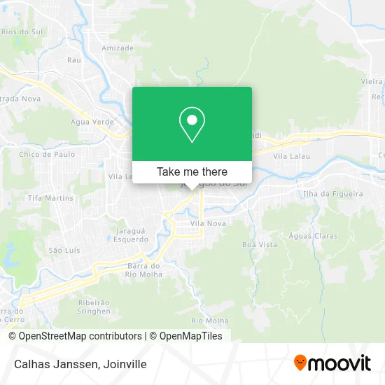 Calhas Janssen map