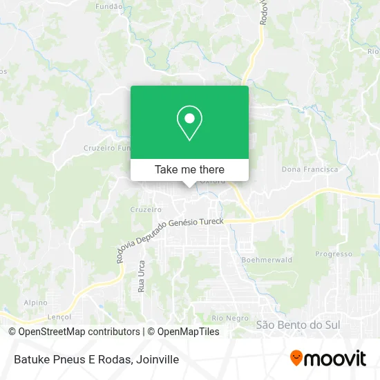 Batuke Pneus E Rodas map