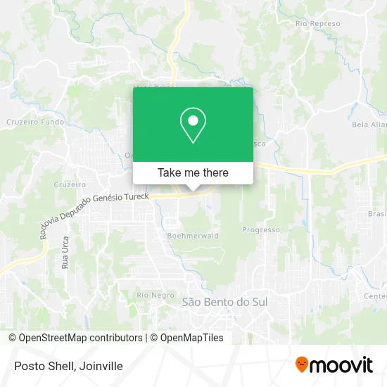 Posto Shell map