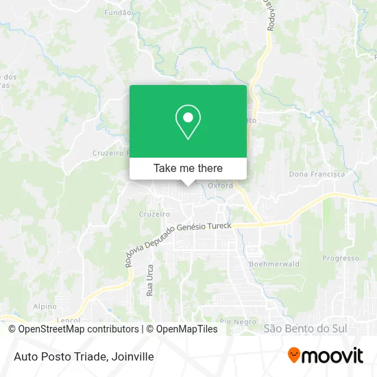 Auto Posto Triade map
