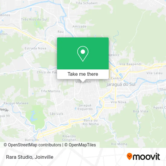 Rara Studio map